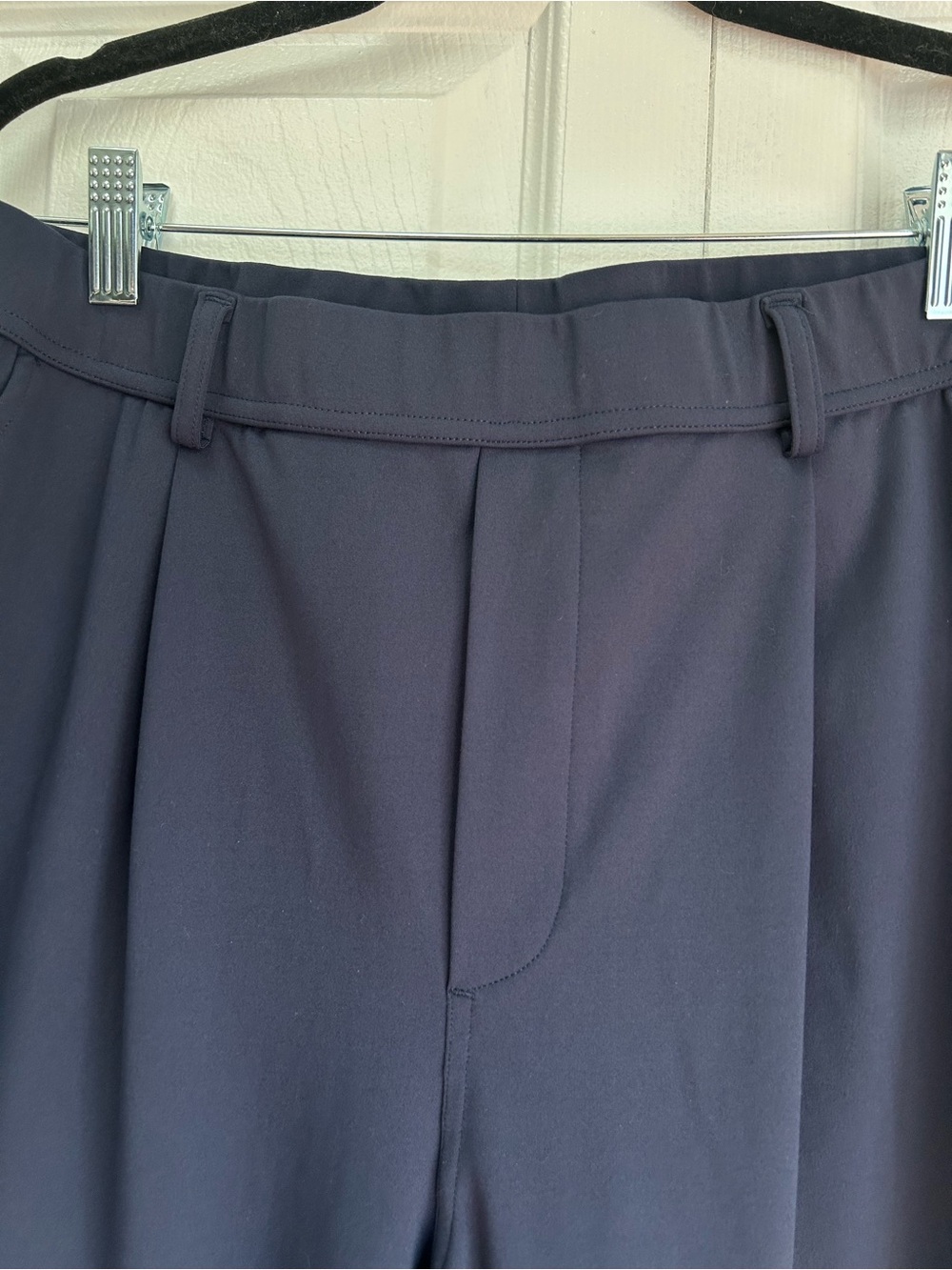 HALARA Breezeful Navy Wide-Leg High-Rise Pants - Picture 8 of 8